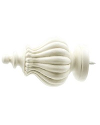 Classique Aged White Finial by   