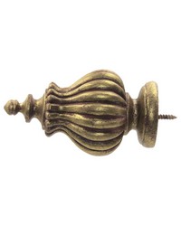 Classique Gilded Gold Finial by  Menagerie 