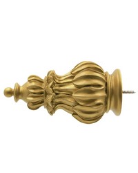 Crown Vintage Gold Finial by   