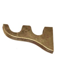 Double Well Bracket Gilded Gold by   