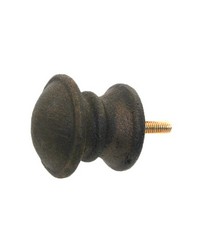 End Cap Finial Old World Bronze by   