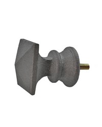 Pyramid Finial Gun Metal by  Menagerie 