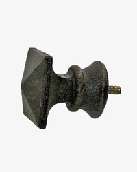 Pyramid Finial Old World Bronze by   