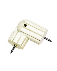 Fluted Rod End Elbow Aged White by   