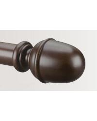 2in Nroca Curtain Rod Finial by   
