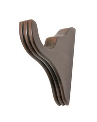 Ribbed Bracket Faux Wood by   