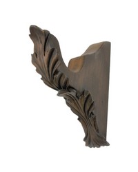 Scroll Leaf Bracket Faux Wood by   