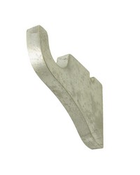 Smooth Bracket Extended Antique Silver by   