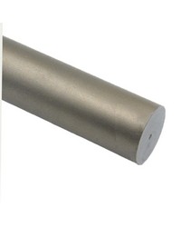 Smooth Curtain Rod 8ft Grey Gold by   