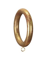 Smooth Curtain Rings Gilded Gold Set of 4 by   