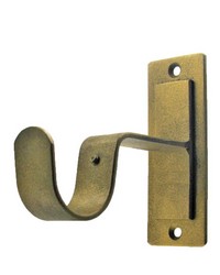 Double Plate Bracket Flaxen Gold by   