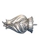 Menagerie Acanthus Leaf  Gilded Gold