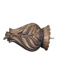 Travitore Faux Wood Finial by  Vervain Fabrics 