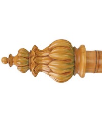 Crown Bamboo Finial by   