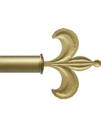 Britannia Finial by  Ona Drapery Hardware 