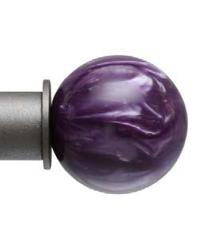 Amethyst Finial for 1 Inch Rod by  Ona Drapery Hardware 