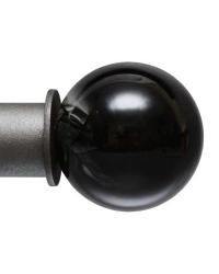 Black Diamond Finial for 1 Inch Rod by  Robert Allen 