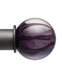 Lavender 1 Inch Finial by   