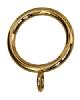 Ona Drapery Hardware Polished Brass Ring 