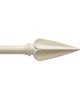 Ona Drapery Hardware Queen of Hearts Finial Shown in Pearl