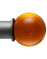 Tangerine Finial for 1 Inch Rod by   