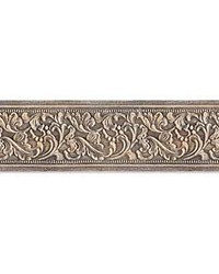 Spring Leaf Single Metal Cornice by   