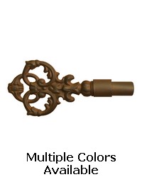 903 Iron Art Finial by   