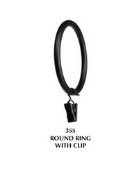 Round Ring with Clip for 3.5 Inch Rod by   