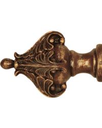 Isabella Curtain Rod Finial 1 3/8 inch by   