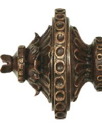 Marcus Curtain Rod Finial 1 3/8 inch by   