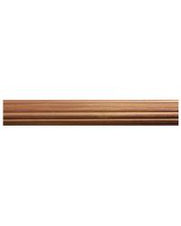 1 3/8 Fluted Wood Curtain Rod - 6 foot by   