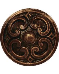 Royal Medallion Curtain Rod Endcap 2 inch by   