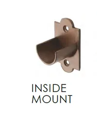 Custom Iron Inside Mount Bracket by   