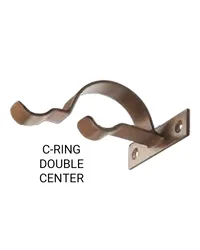 C Ring Bypass Double Bracket by   