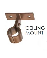 Custom Iron Ceiling Bracket by   