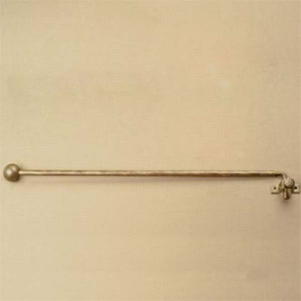 Swing Arm Rod with Mounting Bracket Curtain Rods