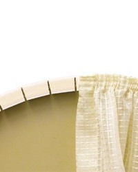 Notched Right-Angle Hook Strip White 8 Ft by  Kravet 
