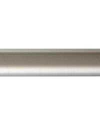 Aria Metal Pole 1 1/8 Diameter 4ft Brushed Nickel FM284 Bn by   