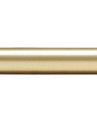 Aria Metal Pole 1 1/8 Diameter 4ft Satin Gold FM284 Sg by   
