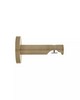 Aria Metal H-Rail Wall Bracket Antique Brass