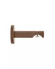 Aria Metal H-Rail Wall Bracket Brushed Bronze