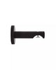 Aria Metal H-Rail Wall Bracket Matte Black