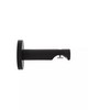 Aria Metal H-Rail Wall Bracket Satin Black