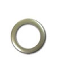 Brushed Steel Snap Together Grommets 1 3/8 Diameter by   