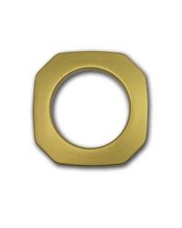 Matte Brass Square Snap Together Grommets 1 3/8 Diameter by   