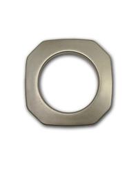 Matte Nickel Square Snap Together Grommets 1 3/8 Diameter by   