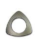 Rowley Brushed Steel Triangle Snap Together Grommets 