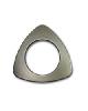 Rowley Brushed Steel Triangle Snap Together Grommets