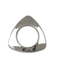 Chrome Triangle Snag Together Grommets 1 7/8D by   