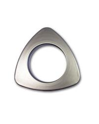 Matte Nickel Triangle Snap Together Grommets 1 3/8 Diameter by   